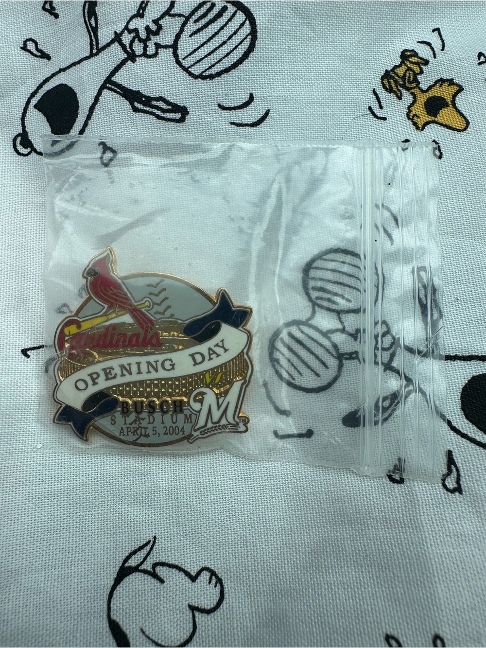 Cardinals Opening day Sports Pin 1 unit